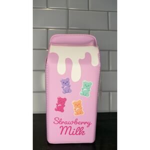 Strawberry Milk Carton/Gummy Bear Novelty Purse by Creatology™ NWT
